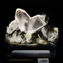 Japan -law Twin  Quartz  - Epidote - image 2