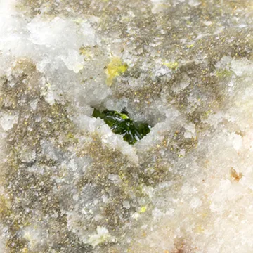 Jarosite from Rodalquilar, Andalusia, Spain