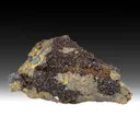 Jarosite with Natrojarosite, Romanechite - image 1