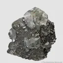 Jeanbandyite and Chalcocite on Fluorite - image 1