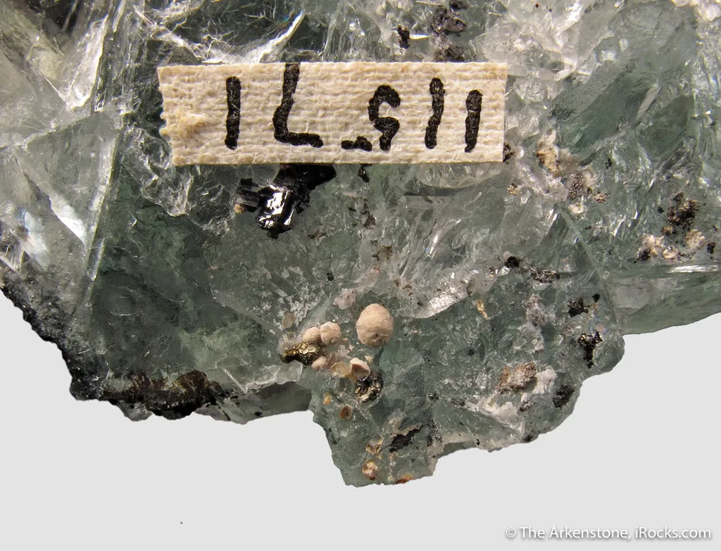 Jeanbandyite and Chalcocite on Fluorite - image 4
