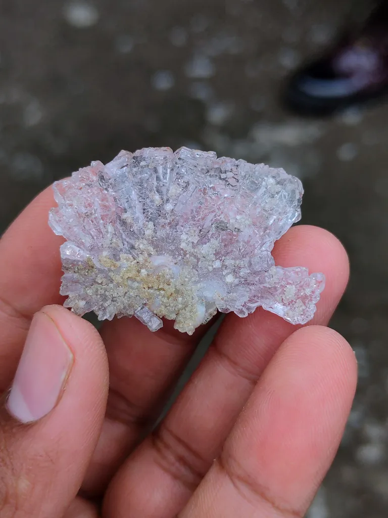 Jelly Karur Amethyst Flower Natural Mineral specimen - image 8