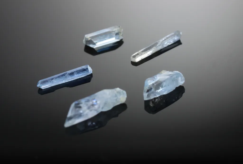 Jeremejevite from Namibia, Erongo Region, Erongo Mountains image