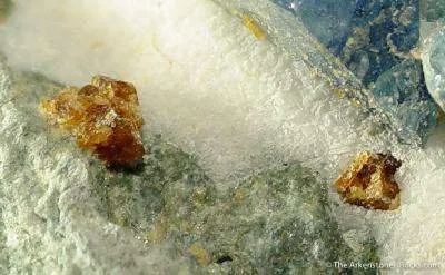 Joaquinite W/Benitoite & Neptunite image