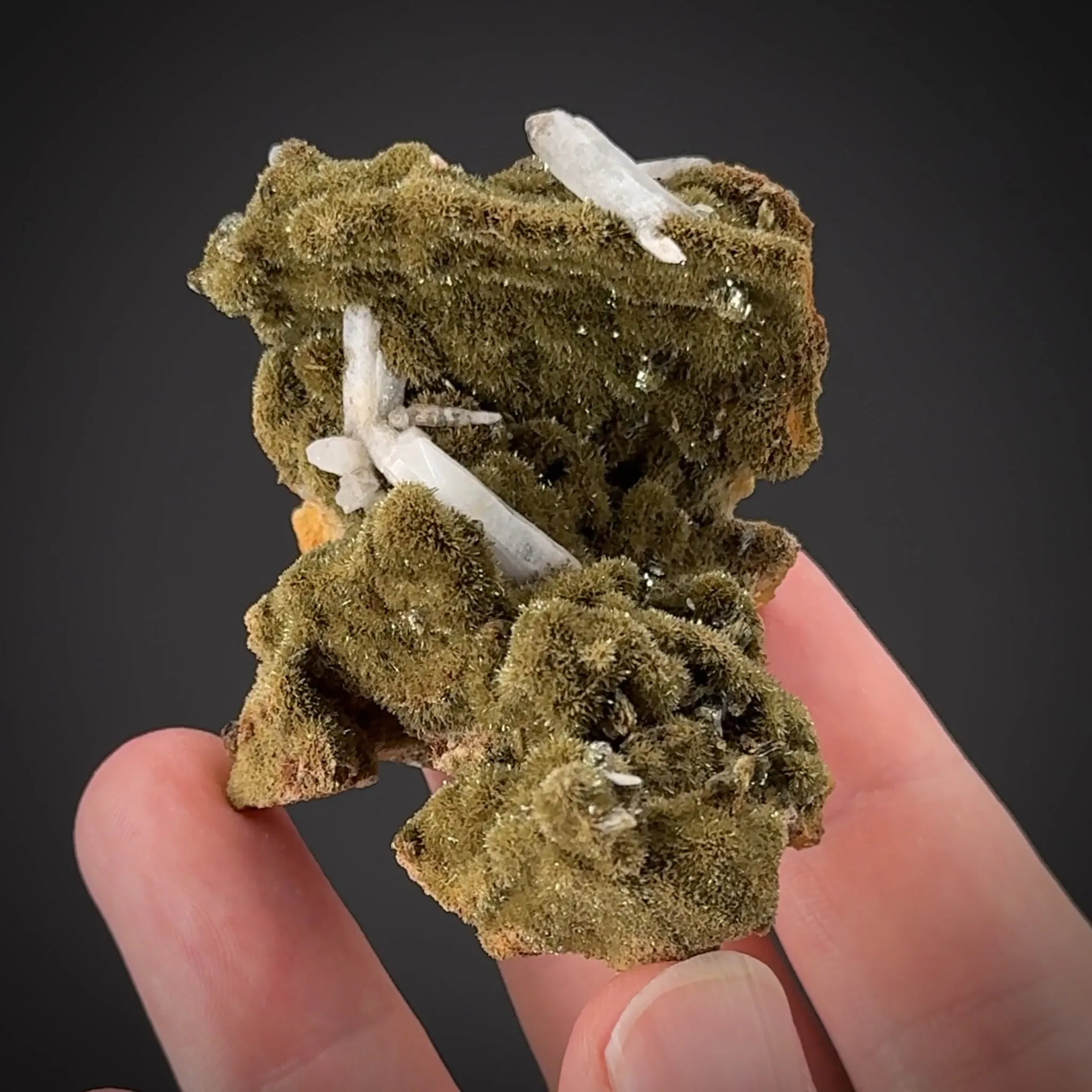 Johannsenite and Quartz - image 1