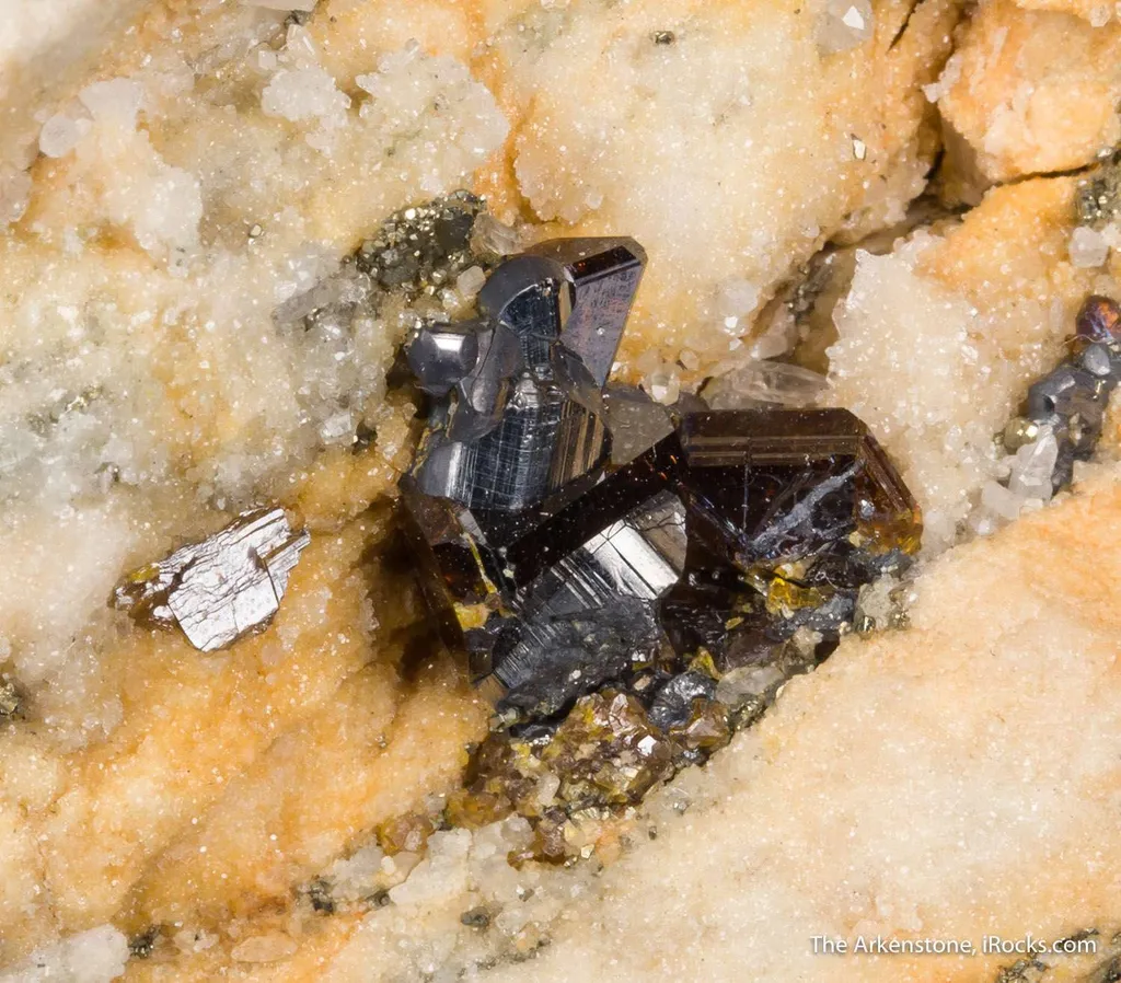 Jordanite and Sphalerite - image 3