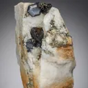Jordanite with Sphalerite Pyrite and Quartz - image 1