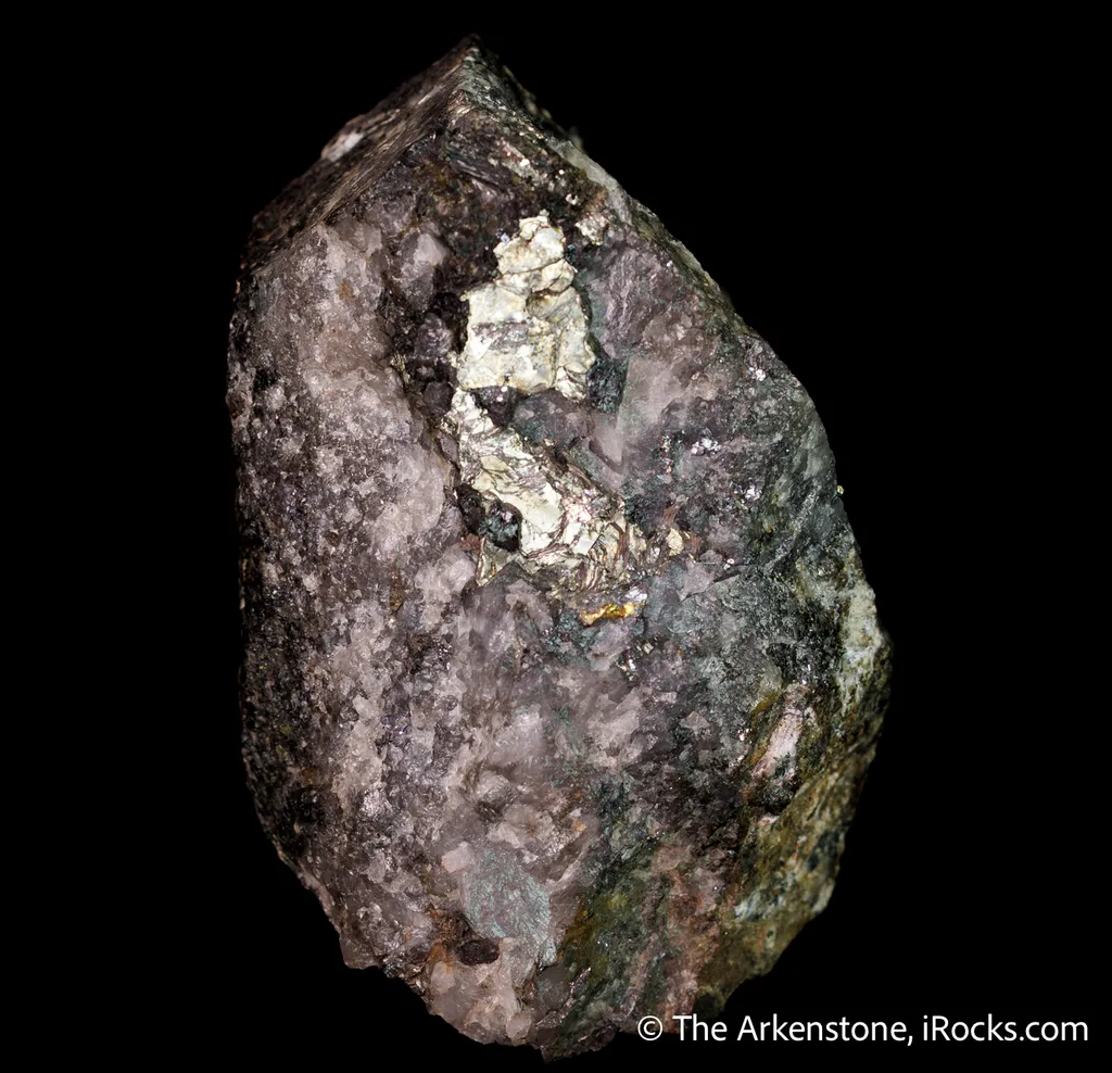 Joséite-B with Native Gold in Bismuth - image 4