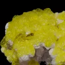 Jouravskite on Xonotlite with Bultfonteinite - image 5