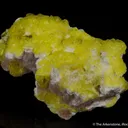 Jouravskite on Xonotlite with Bultfonteinite - image 4