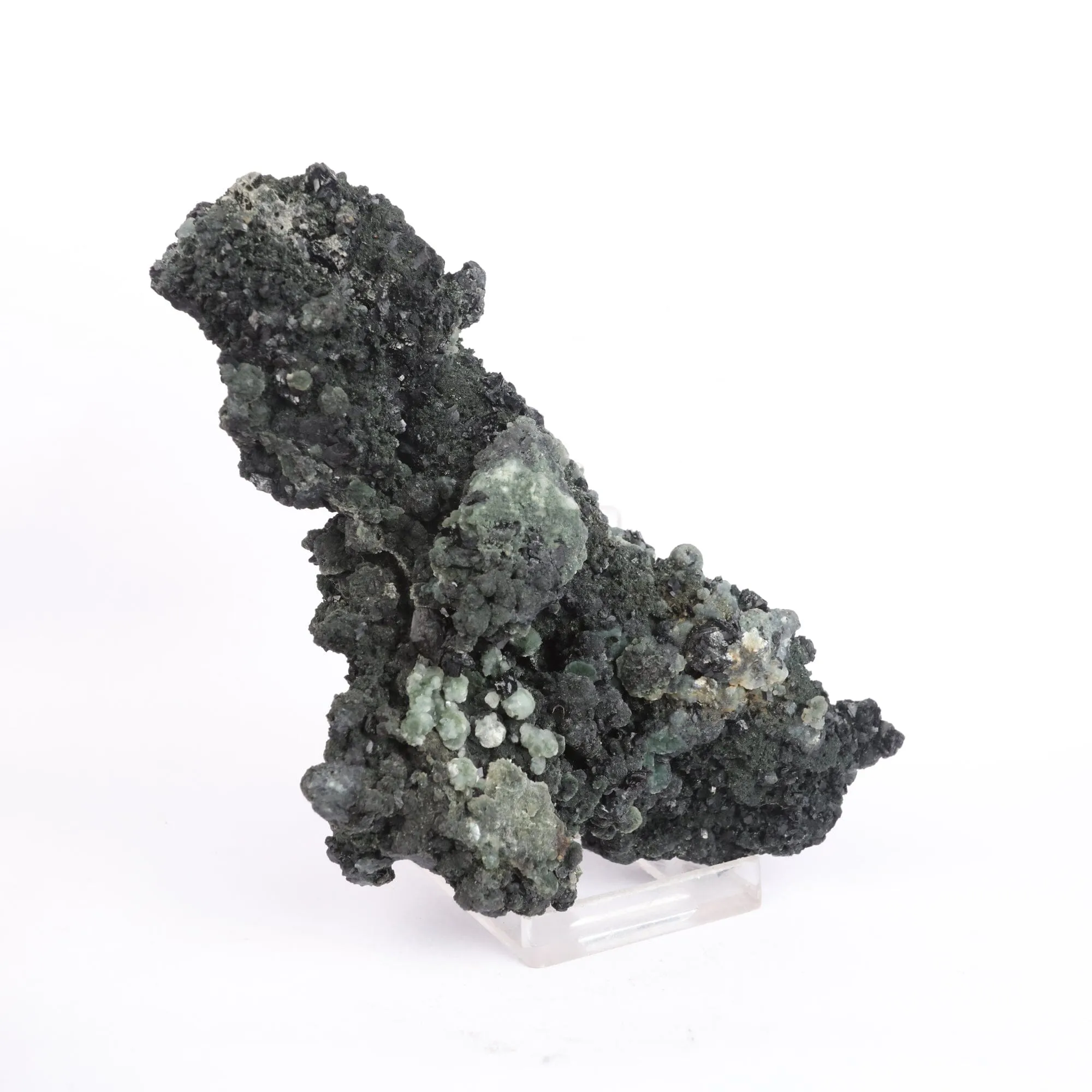 Julgoldite with Babingtonite Rare Found  Natural Mineral Specimen - image 3