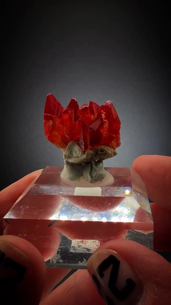 JUST ARRIVED AND SHE’S HOT Rhodochrosite ROYALTY — NEXT LEVEL image