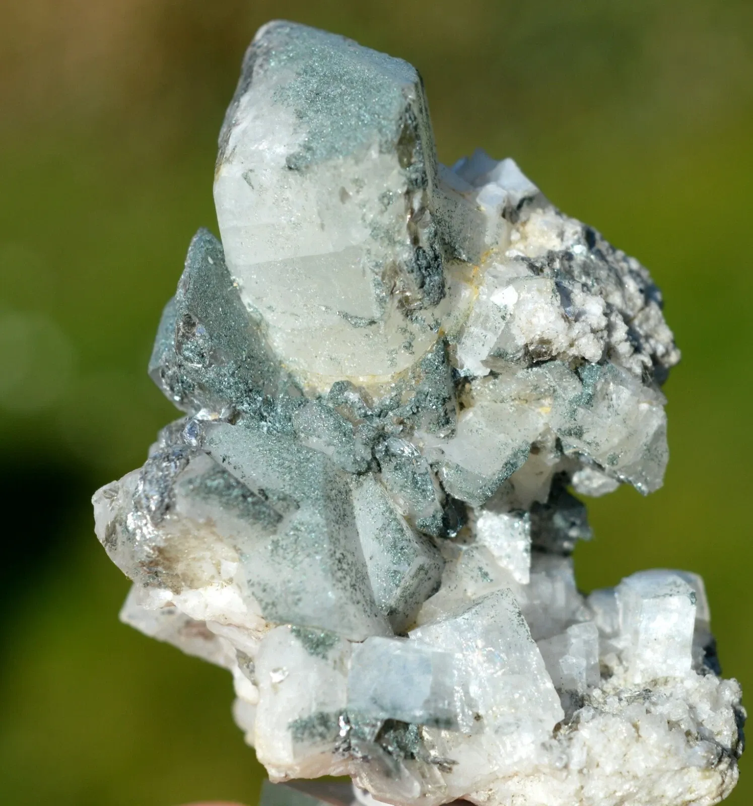 K Feldspar var. Adularia 53 grams - Pizzo Lucendro, Lucendro Valley, Switzerland - image 6