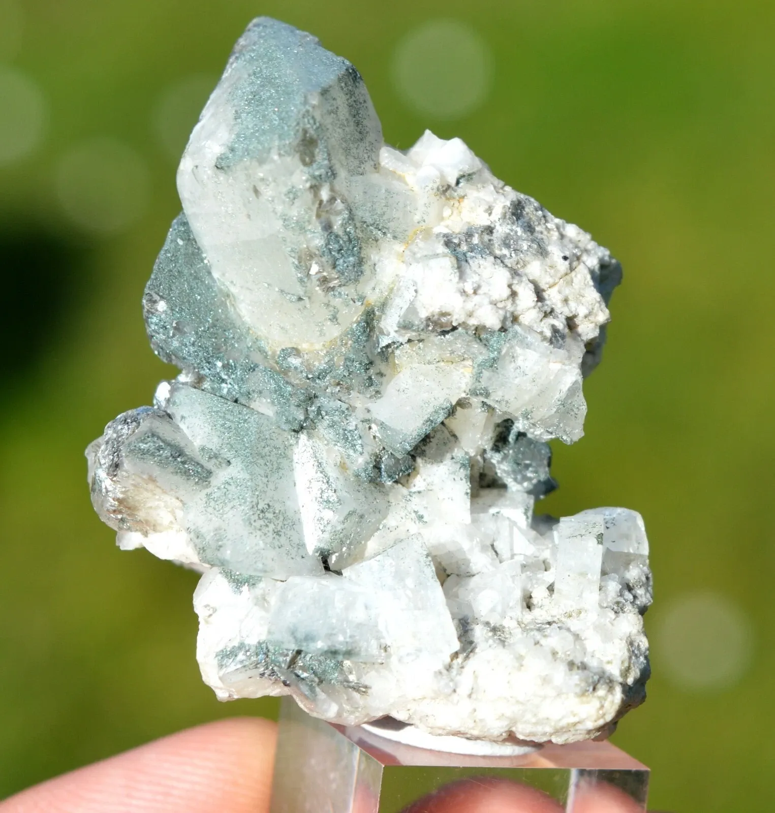 K Feldspar var. Adularia 53 grams - Pizzo Lucendro, Lucendro Valley, Switzerland - image 5