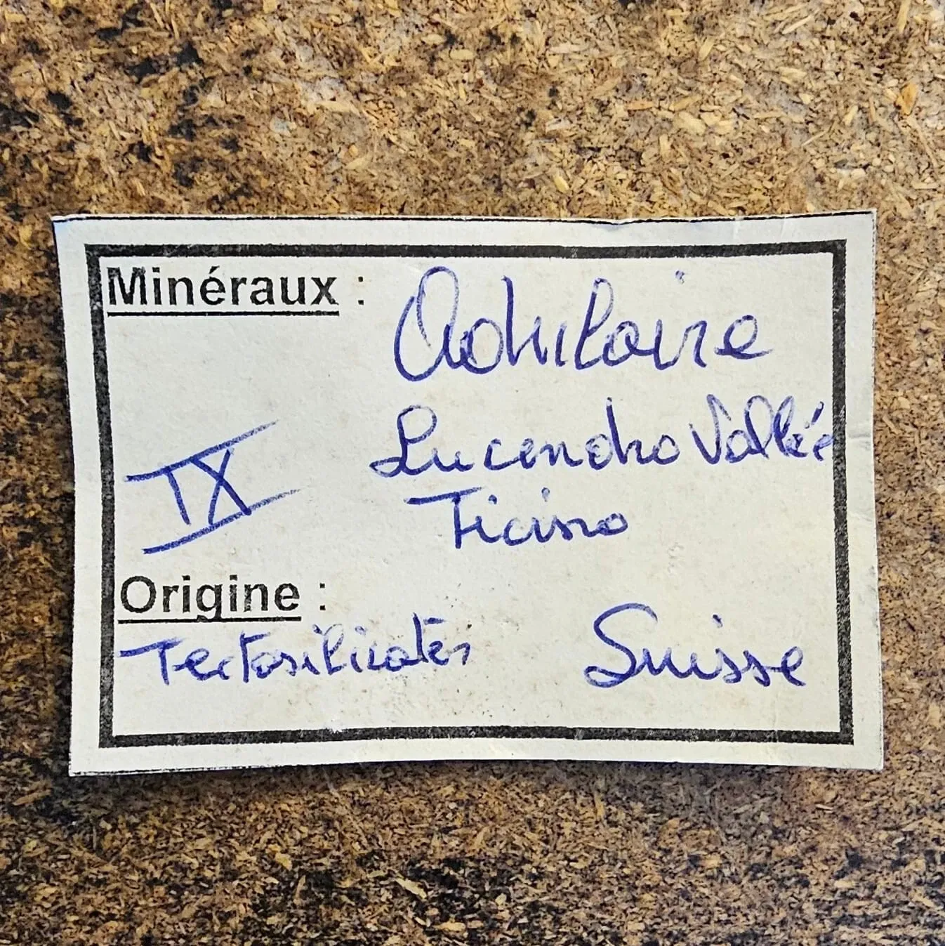 K Feldspar var. Adularia 53 grams - Pizzo Lucendro, Lucendro Valley, Switzerland - image 7