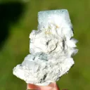 K Feldspar var. Adularia 53 grams - Pizzo Lucendro, Lucendro Valley, Switzerland - image 3