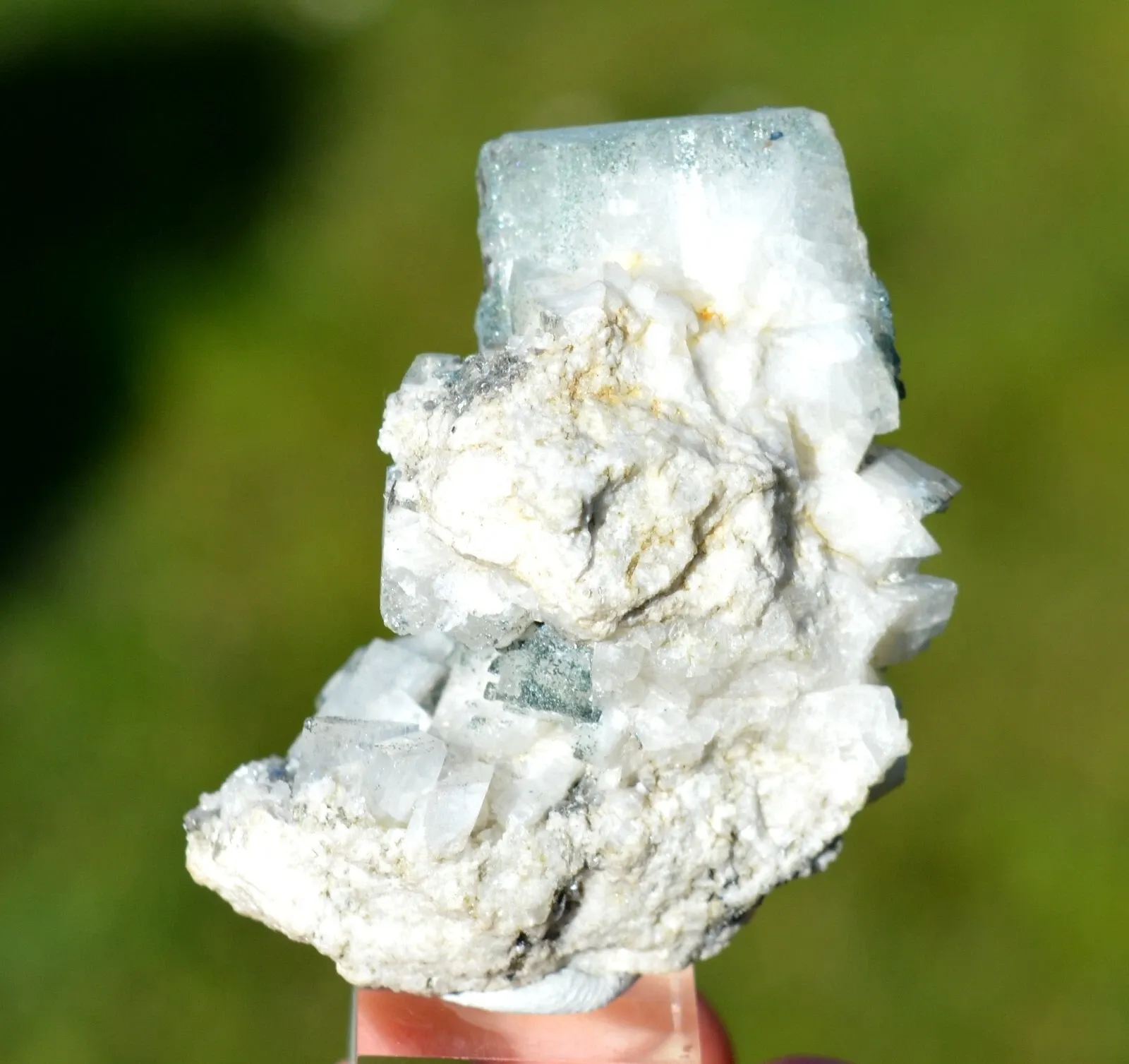 K Feldspar var. Adularia 53 grams - Pizzo Lucendro, Lucendro Valley, Switzerland - image 3