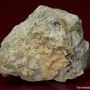 Kamphaugite-(Y), Donnayite-(Y), Bastnasite-(La) on Serpentine - image 1