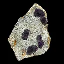 Karur Amethyst Crystal Cluster on Matrix – Deep Purple Natural Quartz Specimen India | Collector Grade Raw Mineral - image 2