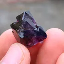 Karur Amethyst crystal in Rutiles Natural Mineral specimen Crystal - image 4