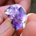 Karur Amethyst crystal in Rutiles Natural Mineral specimen Crystal - image 5