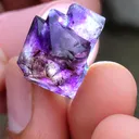 Karur Amethyst crystal in Rutiles Natural Mineral specimen Crystal - image 2