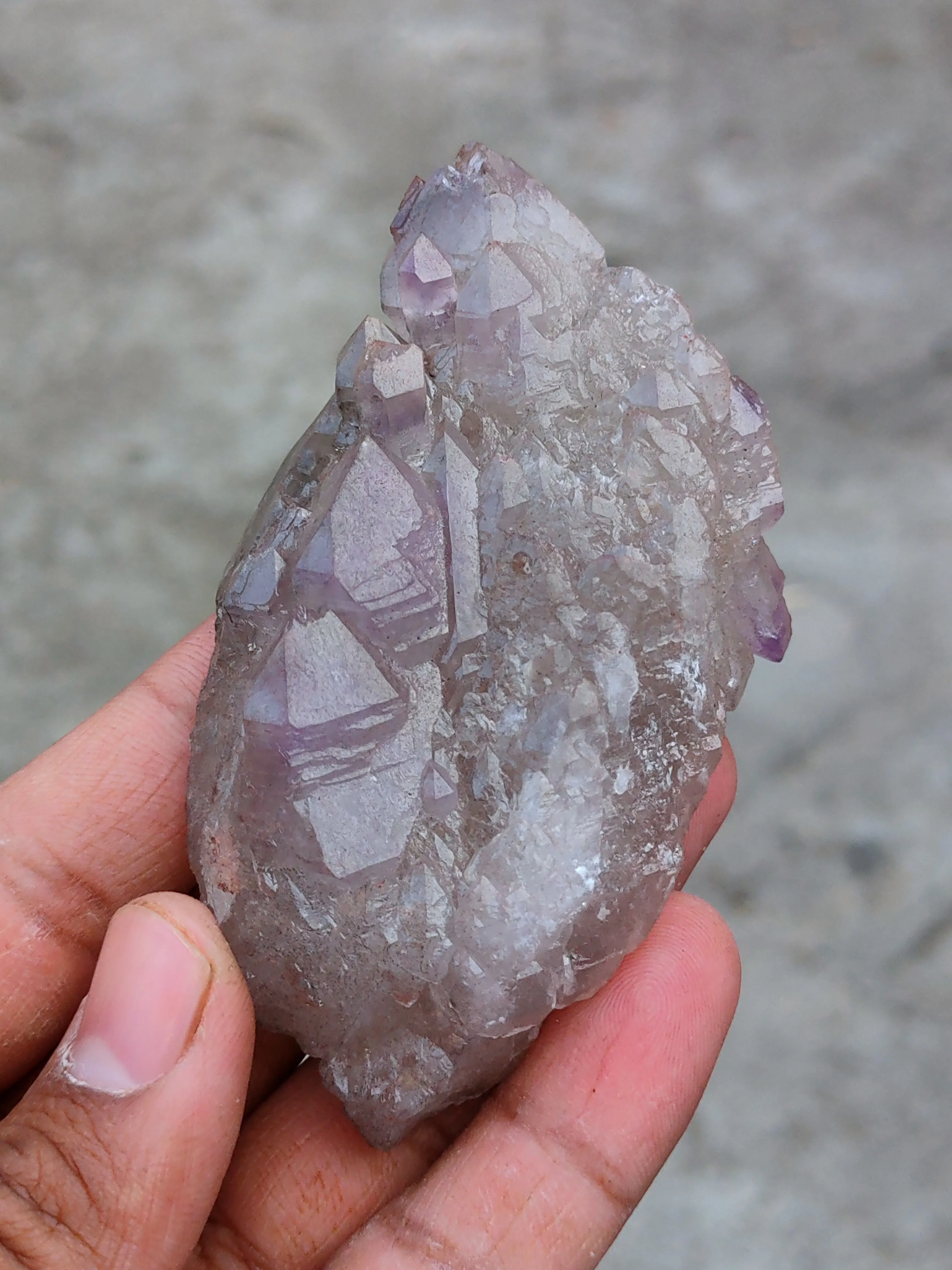 Karur Amethyst Elestial - image 2