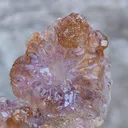 Karur Amethyst Flower on Quartz  Specimen - image 4