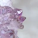 Karur Amethyst sceptre Flower in black Rutiles - image 5