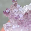 Karur Amethyst sceptre Flower in black Rutiles - image 5