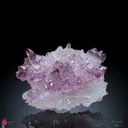 Karur Amethyst sceptre Flower in black Rutiles - image 8