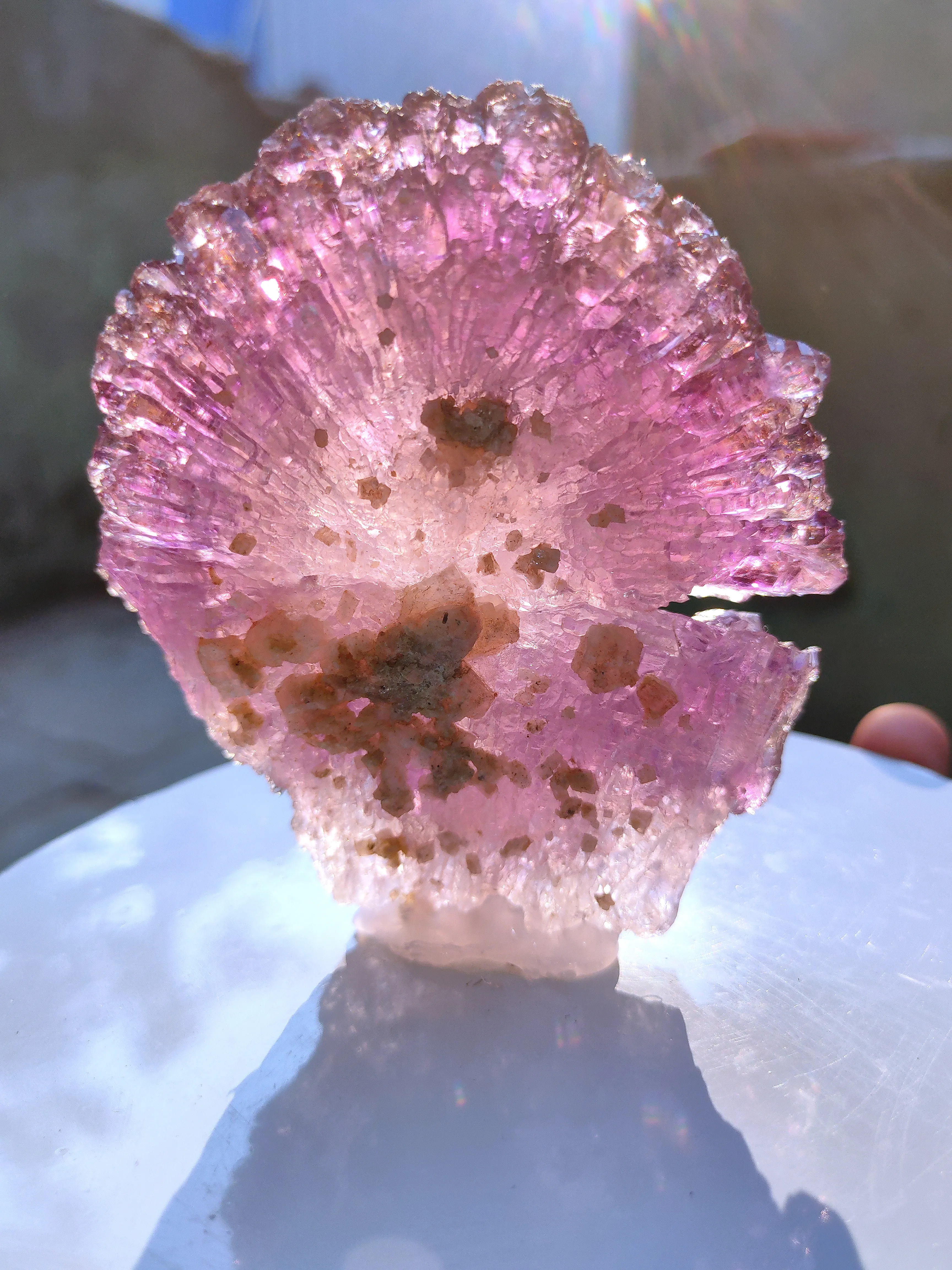 Karur Amethyst Sceptre flower Natural Minerals Specimen - image 4