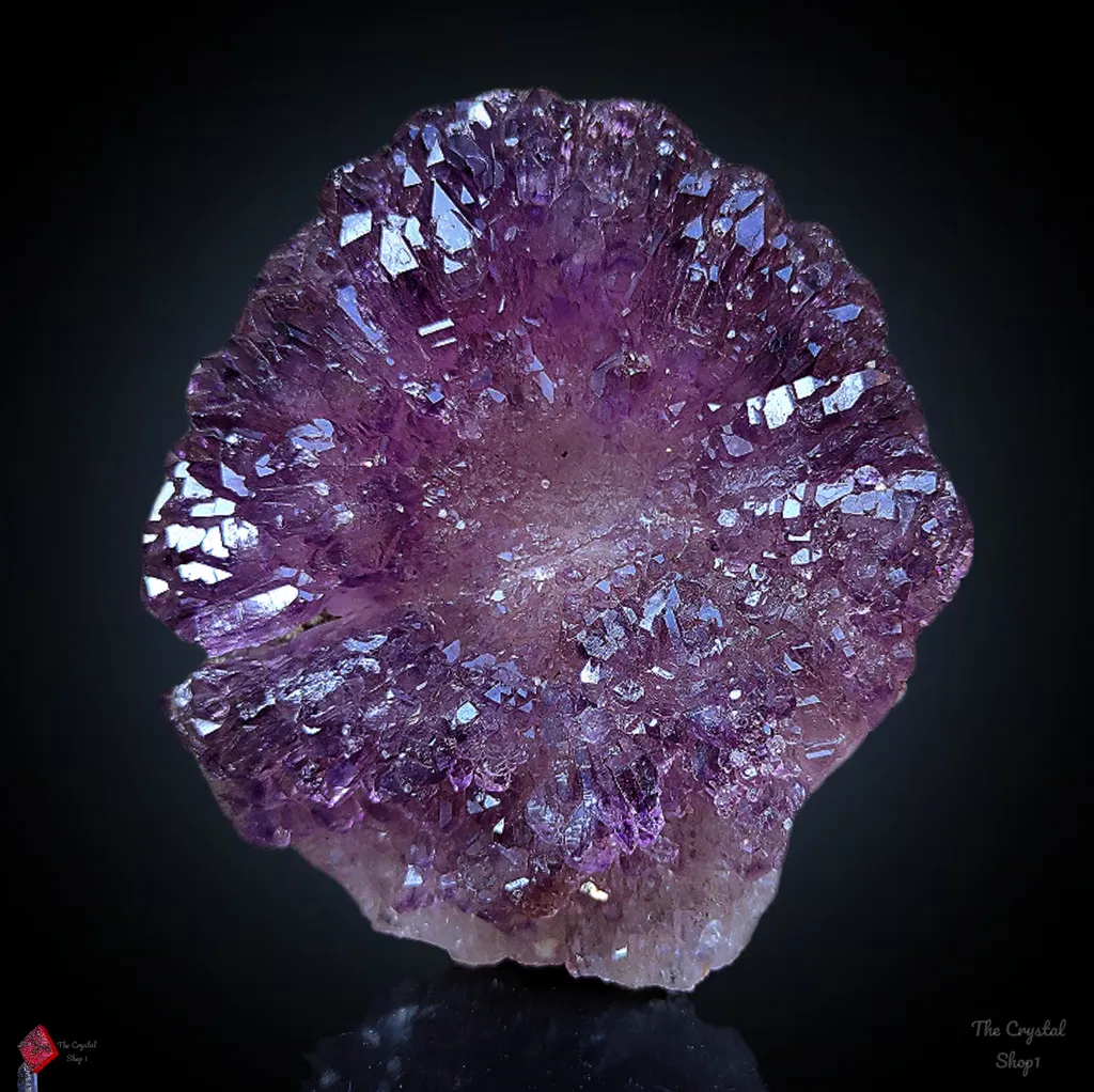 Karur Amethyst Sceptre flower Natural Minerals Specimen image