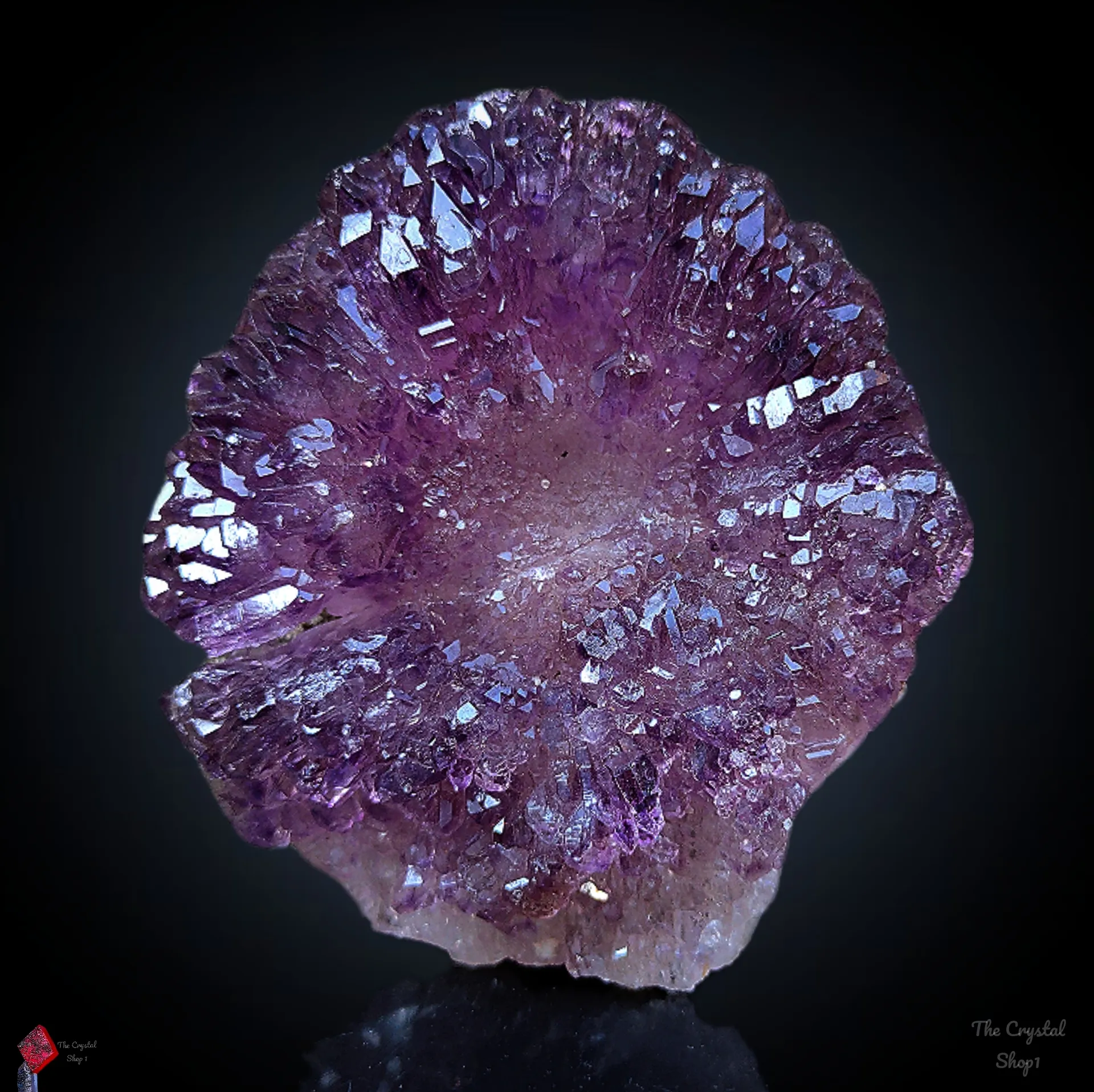 Karur Amethyst Sceptre flower Natural Minerals Specimen - image 1