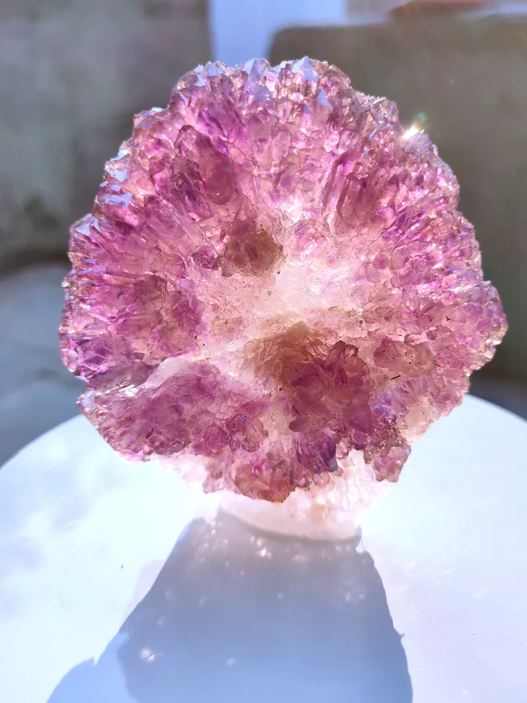 Karur Amethyst Sceptre flower Natural Minerals Specimen - image 4