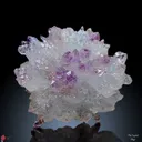 Karur Amethyst sceptre Flower with black Rutiles - image 1