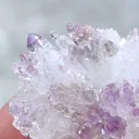 Karur Amethyst sceptre Flower with black Rutiles - image 6