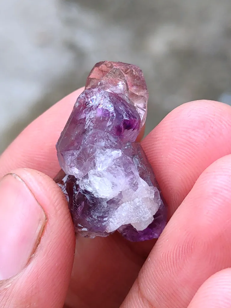 Karur Amethyst Sceptre Natural Mineral specimen Crystal rock - image 4