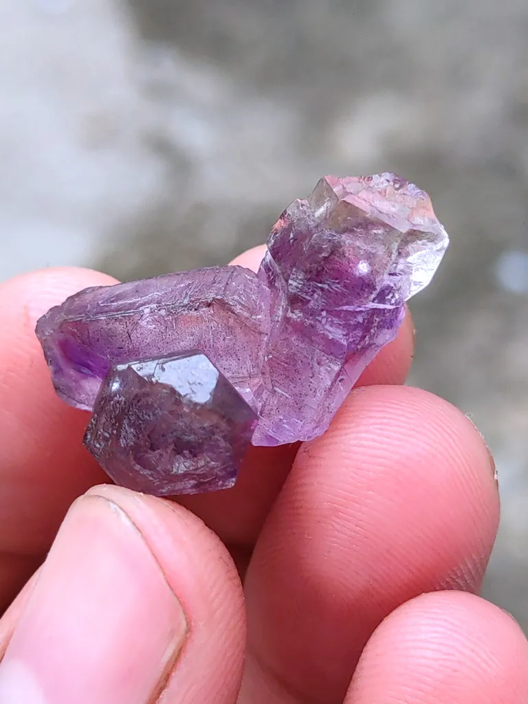 Karur Amethyst Sceptre Natural Mineral specimen Crystal rock - image 3