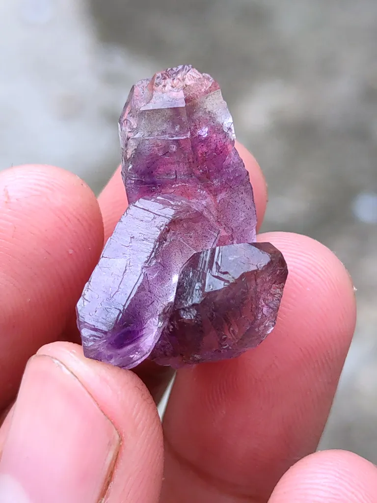 Karur Amethyst Sceptre Natural Mineral specimen Crystal rock - image 5