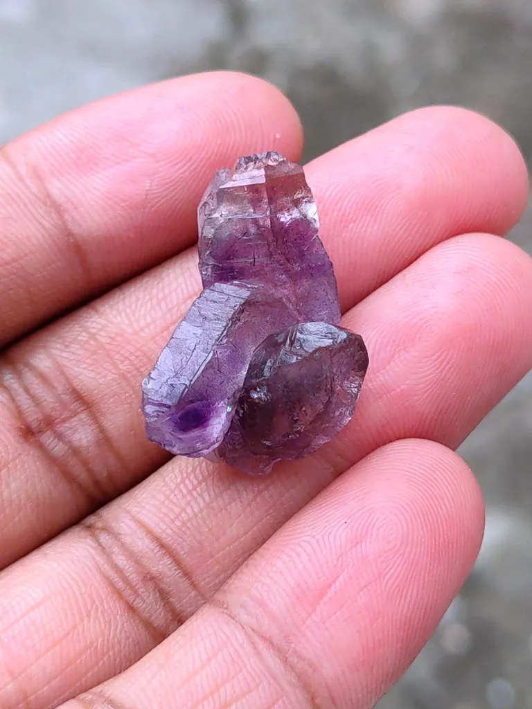 Karur Amethyst Sceptre Natural Mineral specimen Crystal rock - image 6