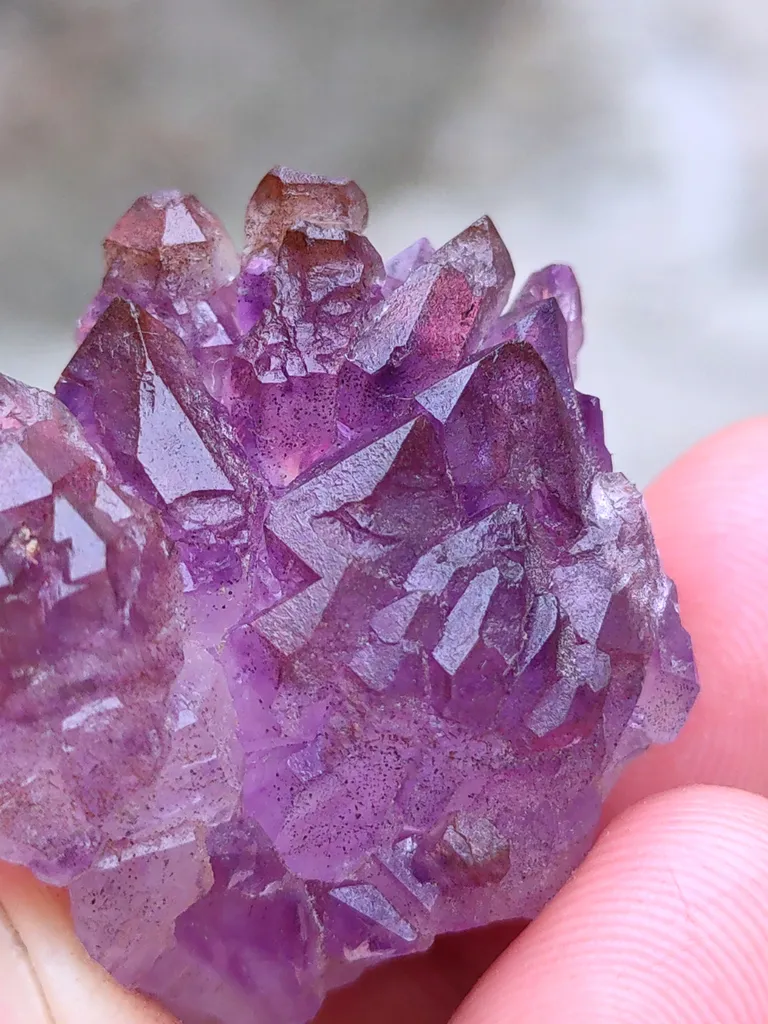 Karur Amethyst Sceptre Natural Mineral specimen Crystal rock - image 4