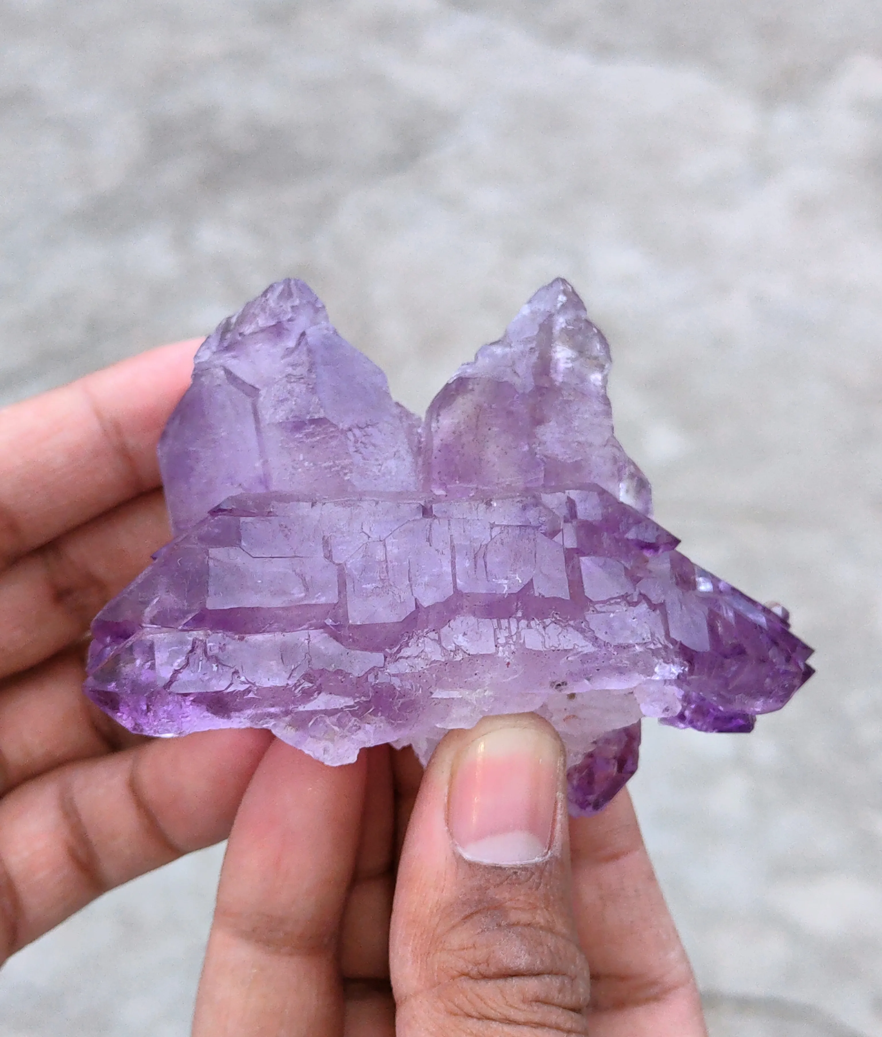 Karur Amethyst Sceptre Natural Minerals Specimen - image 8
