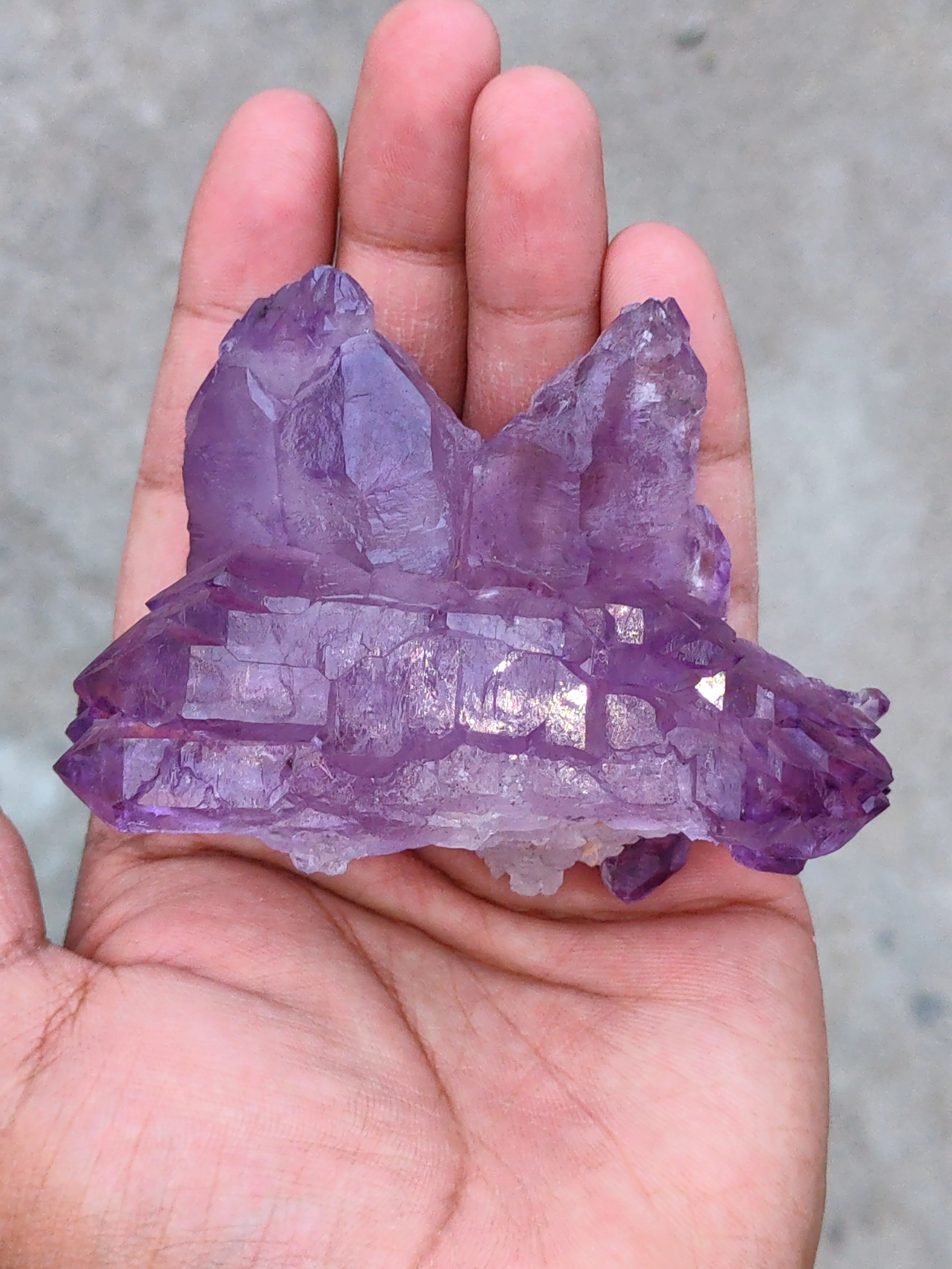 Karur Amethyst Sceptre Natural Minerals Specimen - image 2