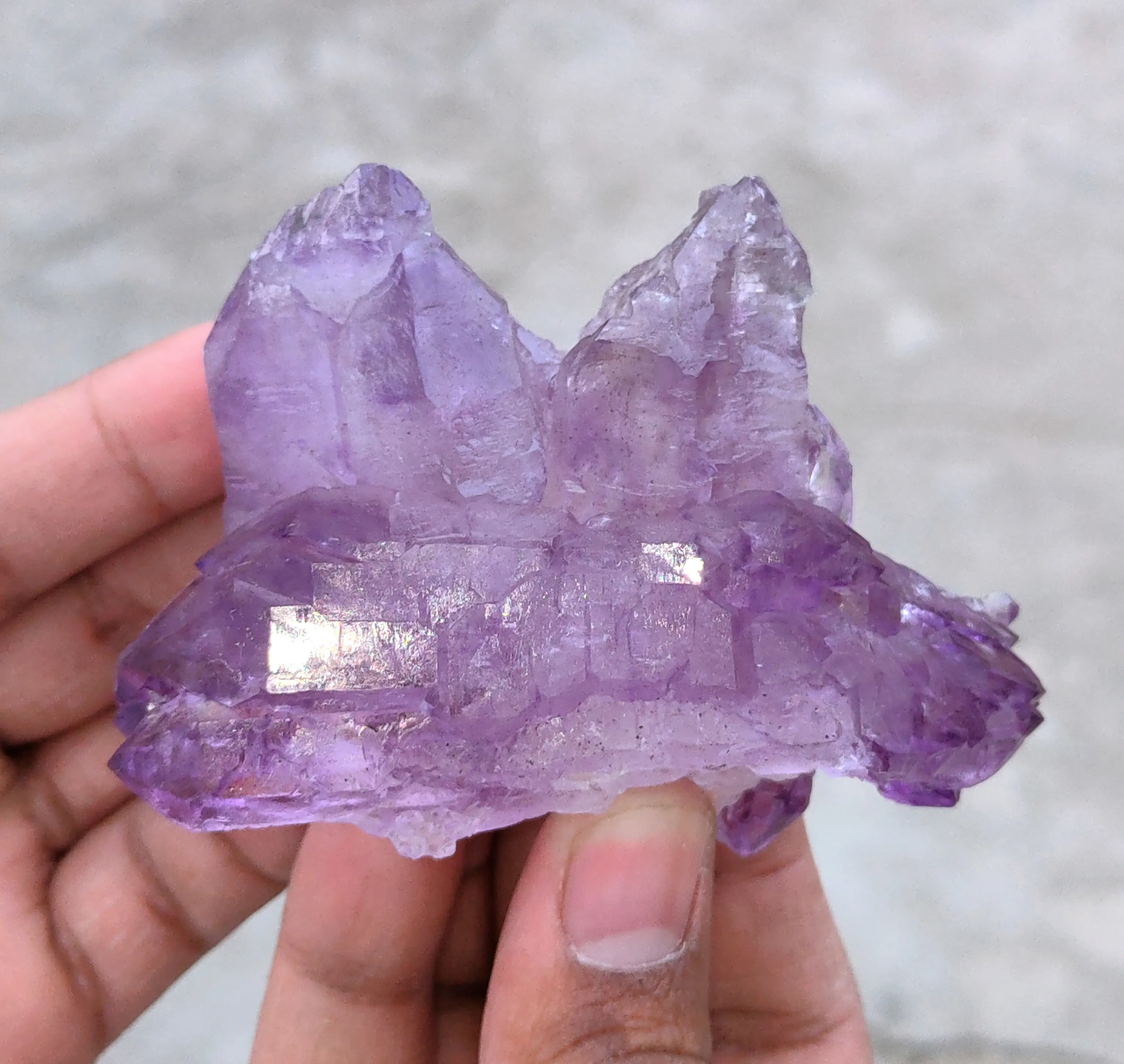 Karur Amethyst Sceptre Natural Minerals Specimen - image 6