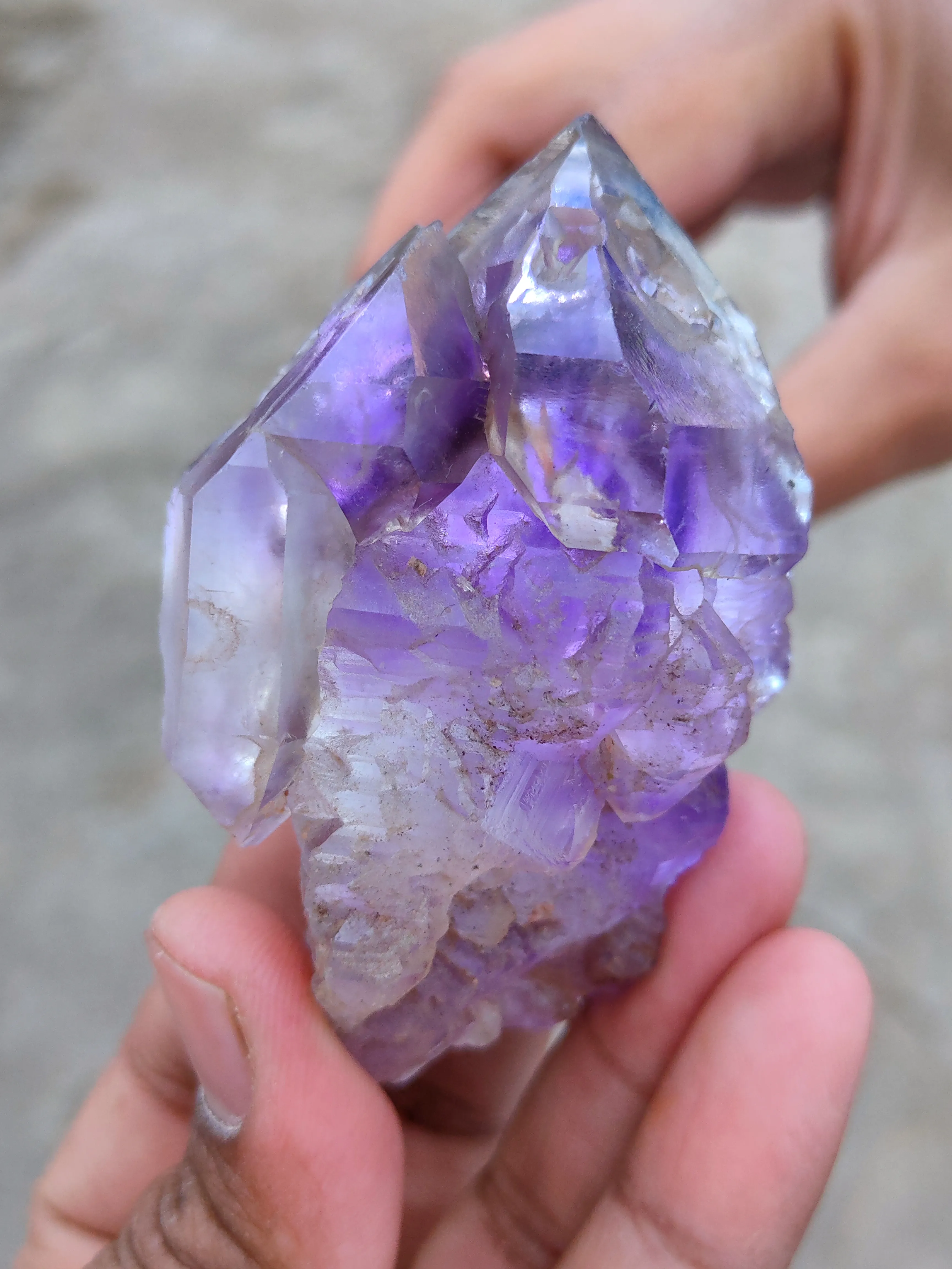 Karur Amethyst Sceptre Specimen - image 8