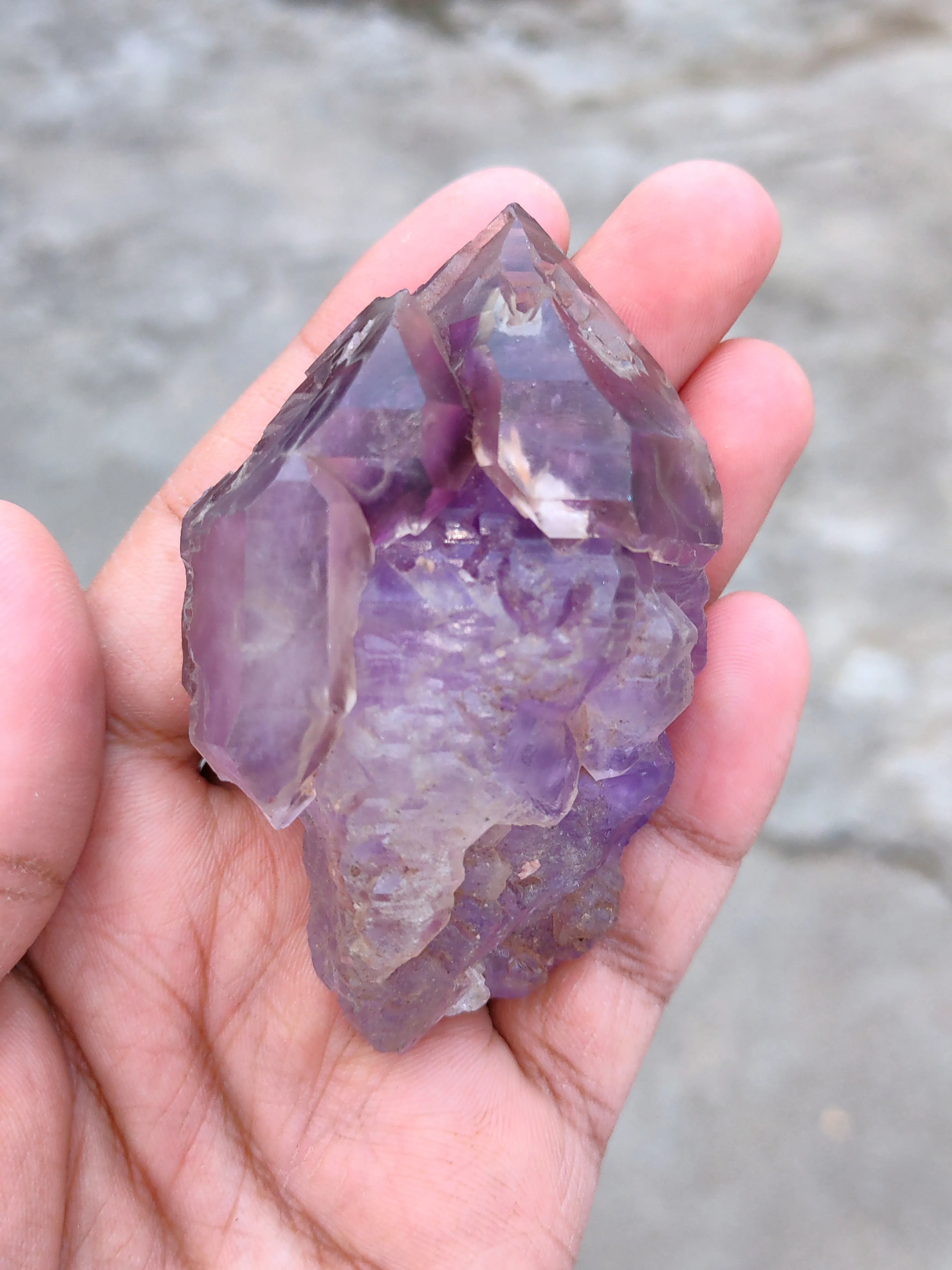 Karur Amethyst Sceptre Specimen - image 10