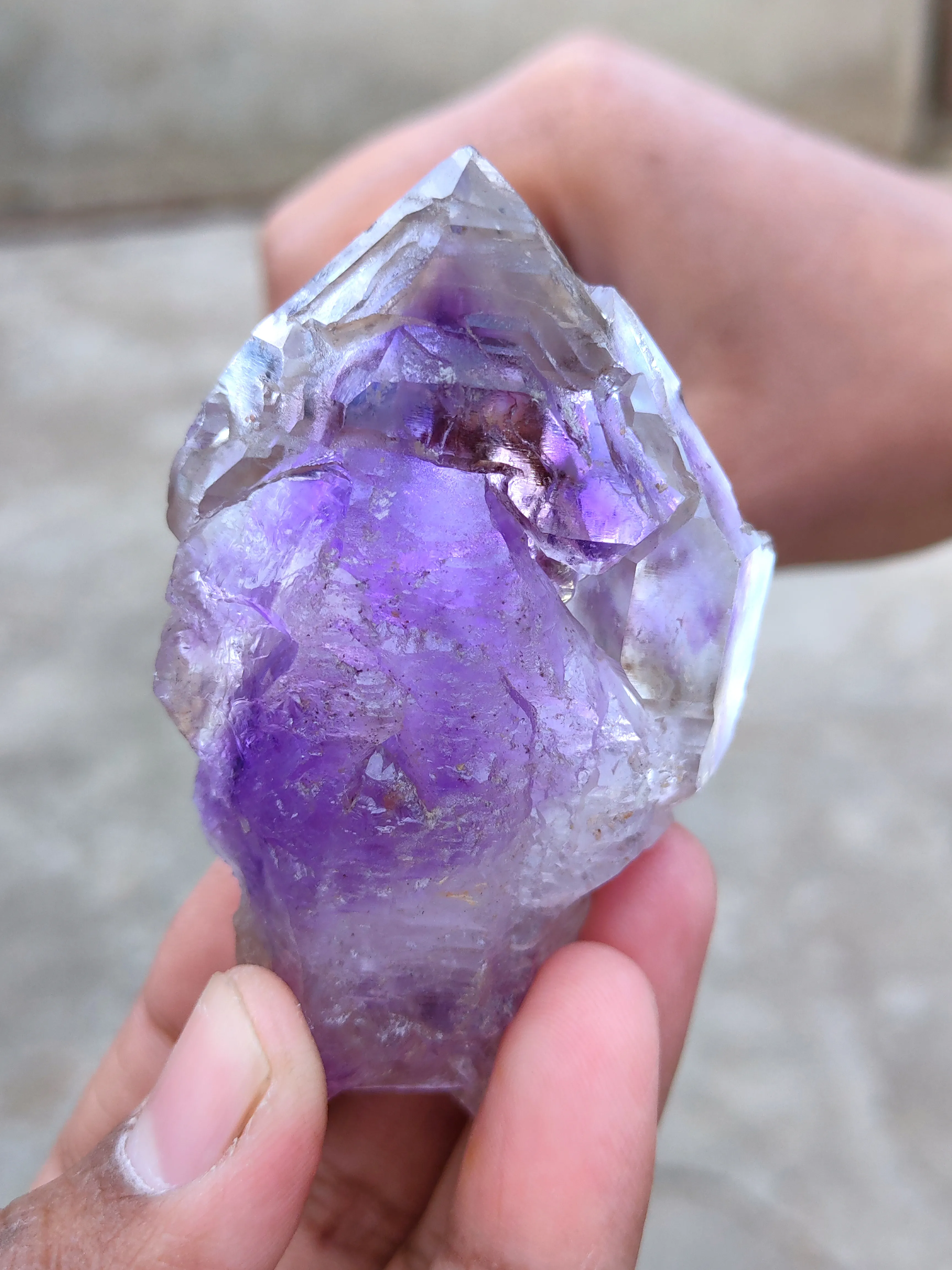 Karur Amethyst Sceptre Specimen - image 7