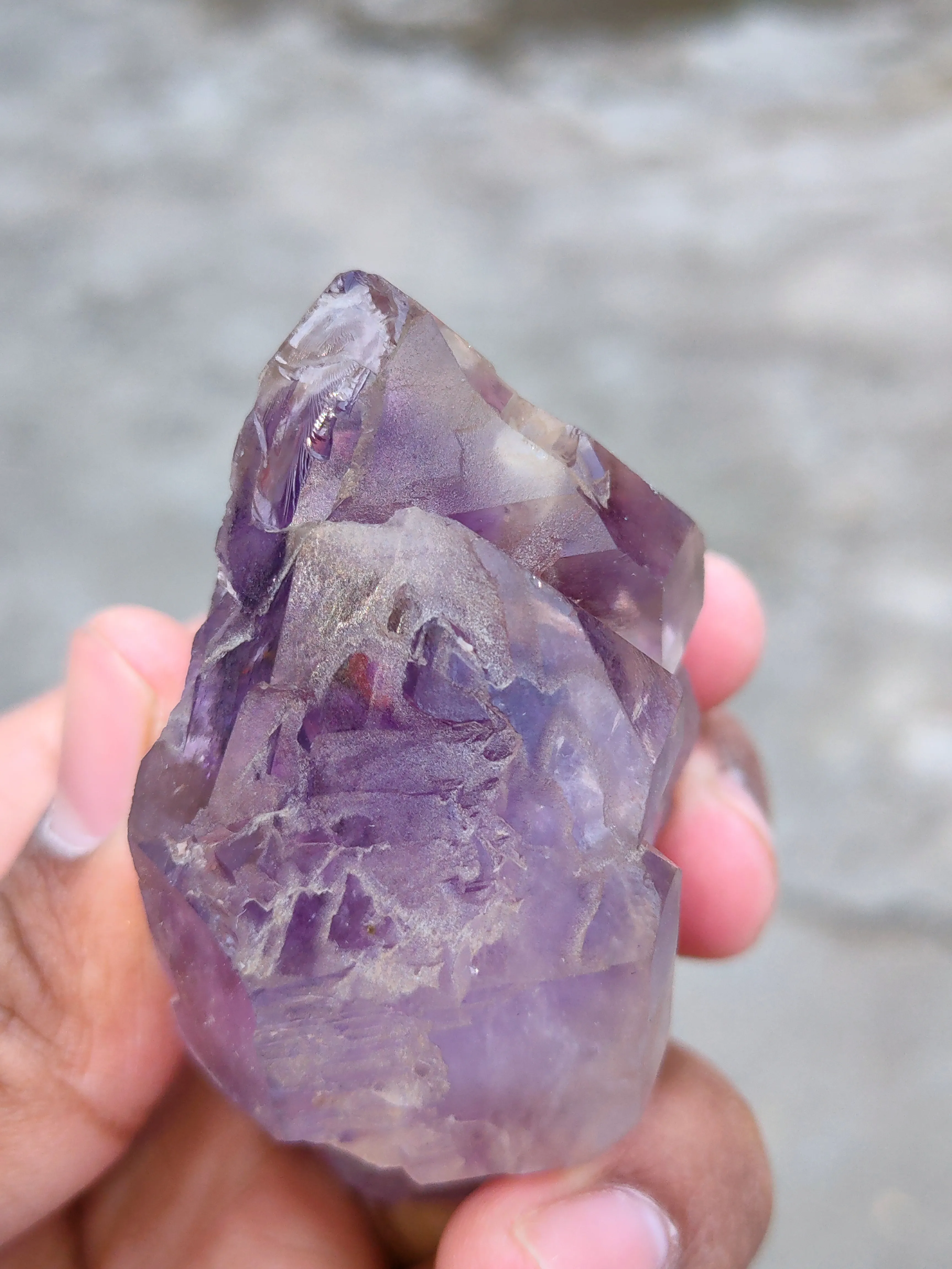 Karur Amethyst Sceptre Specimen - image 5