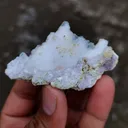 Karur Amethyst With Druzy Quartz Natural Mineral specimen. - image 2